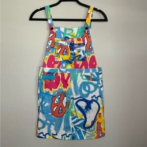 Like an Angel Girls Overall‎ Multicolor Dress- Sz 16